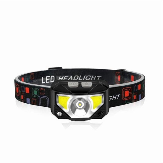 Headlamp Flashlight, Lumen Ultra-Light Bright LED Rechargeable Headlight with White Red Light, 2-Pack Waterproof Motion Sensor Head Lamp,8 Modes for Outdoor Camping Running Hiking Fishing